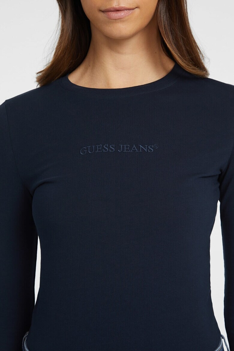 GUESS JEANS Слим блуза - Pepit.bg