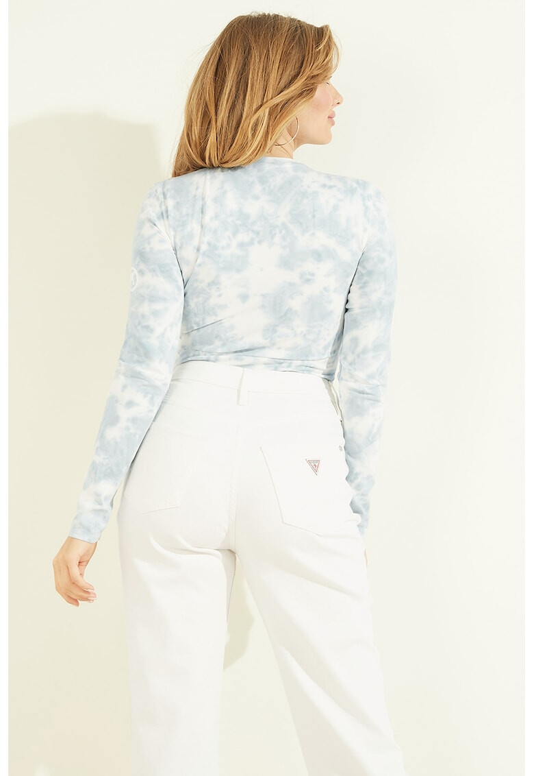 GUESS JEANS Боди с лого и дълги ръкави - Pepit.bg