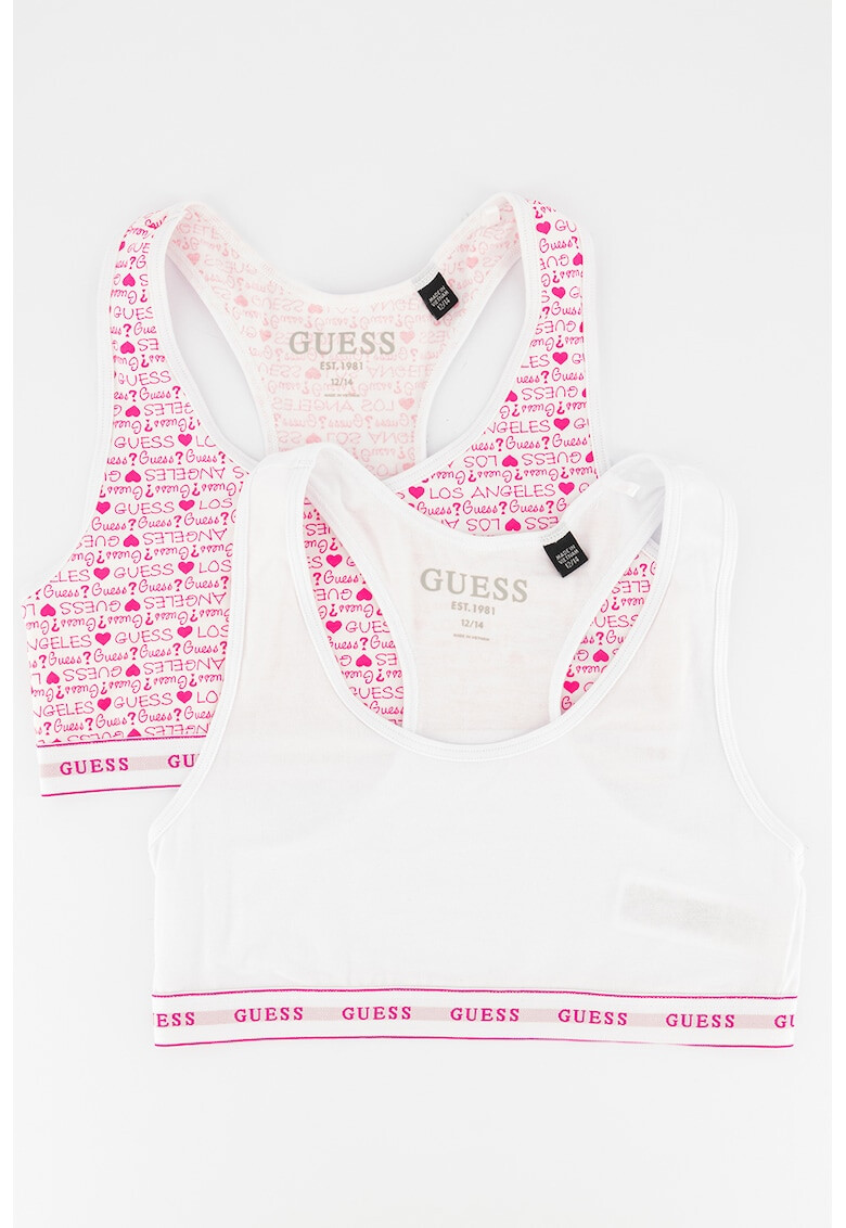 GUESS JEANS Бюстиета с лого - 2 броя - Pepit.bg