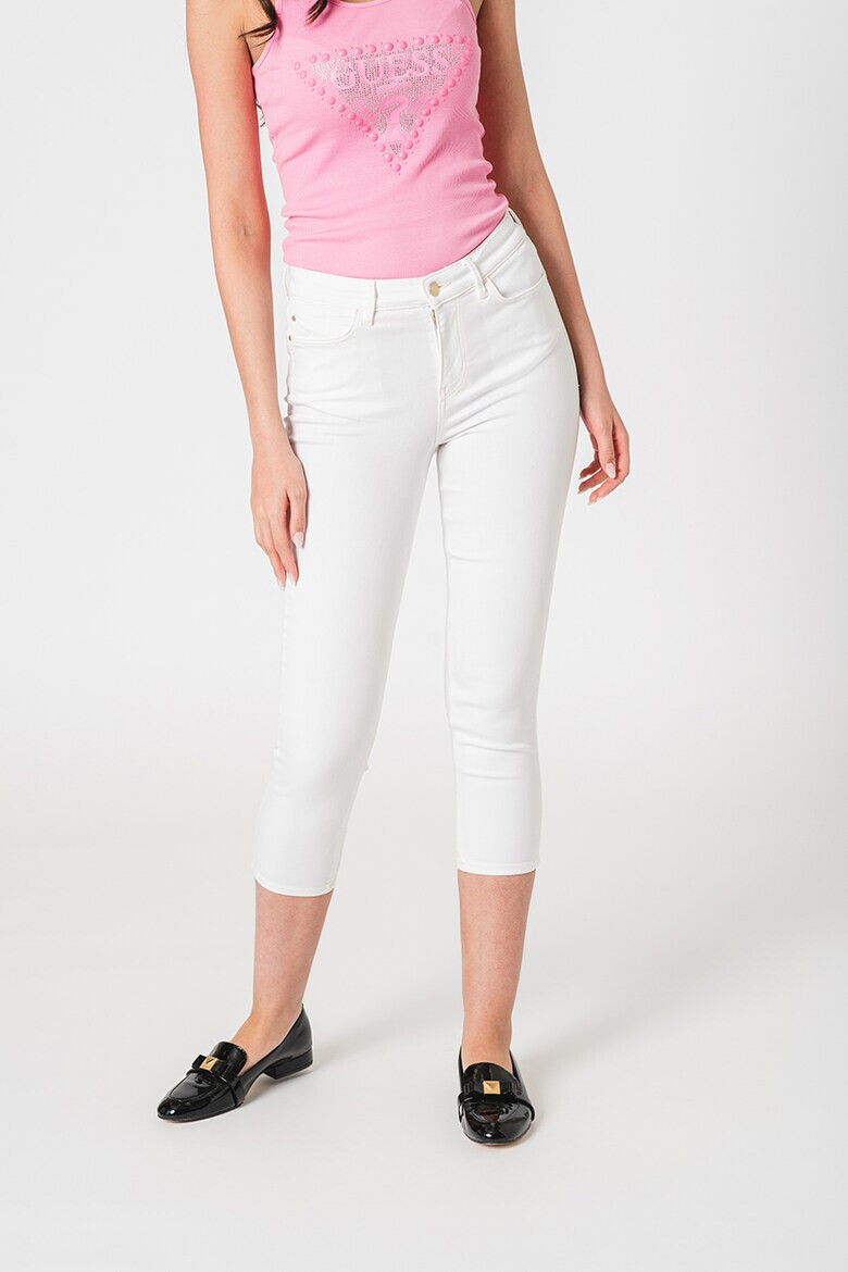 GUESS JEANS Дънки капри с 5 джоба - Pepit.bg