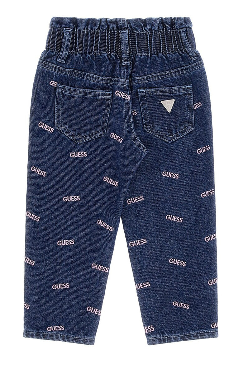 GUESS JEANS Дънки с бродирано лого - Pepit.bg