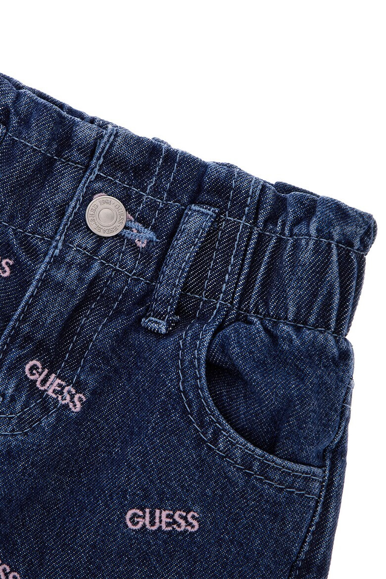 GUESS JEANS Дънки с бродирано лого - Pepit.bg