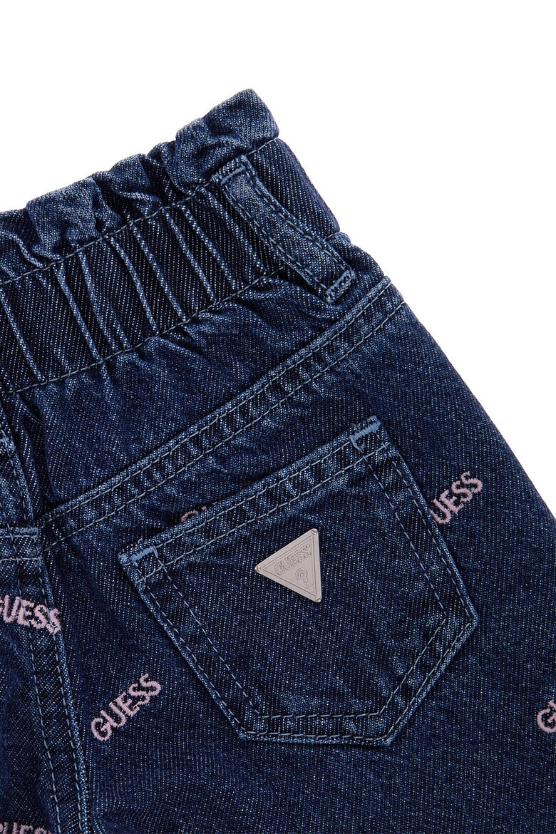GUESS JEANS Дънки с бродирано лого - Pepit.bg