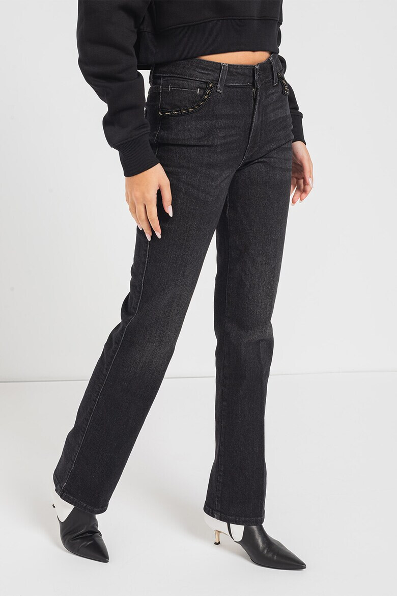 GUESS JEANS Дънки с модал и мъниста - Pepit.bg