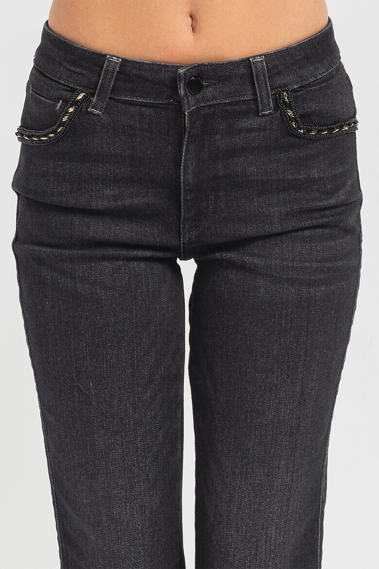 GUESS JEANS Дънки с модал и мъниста - Pepit.bg