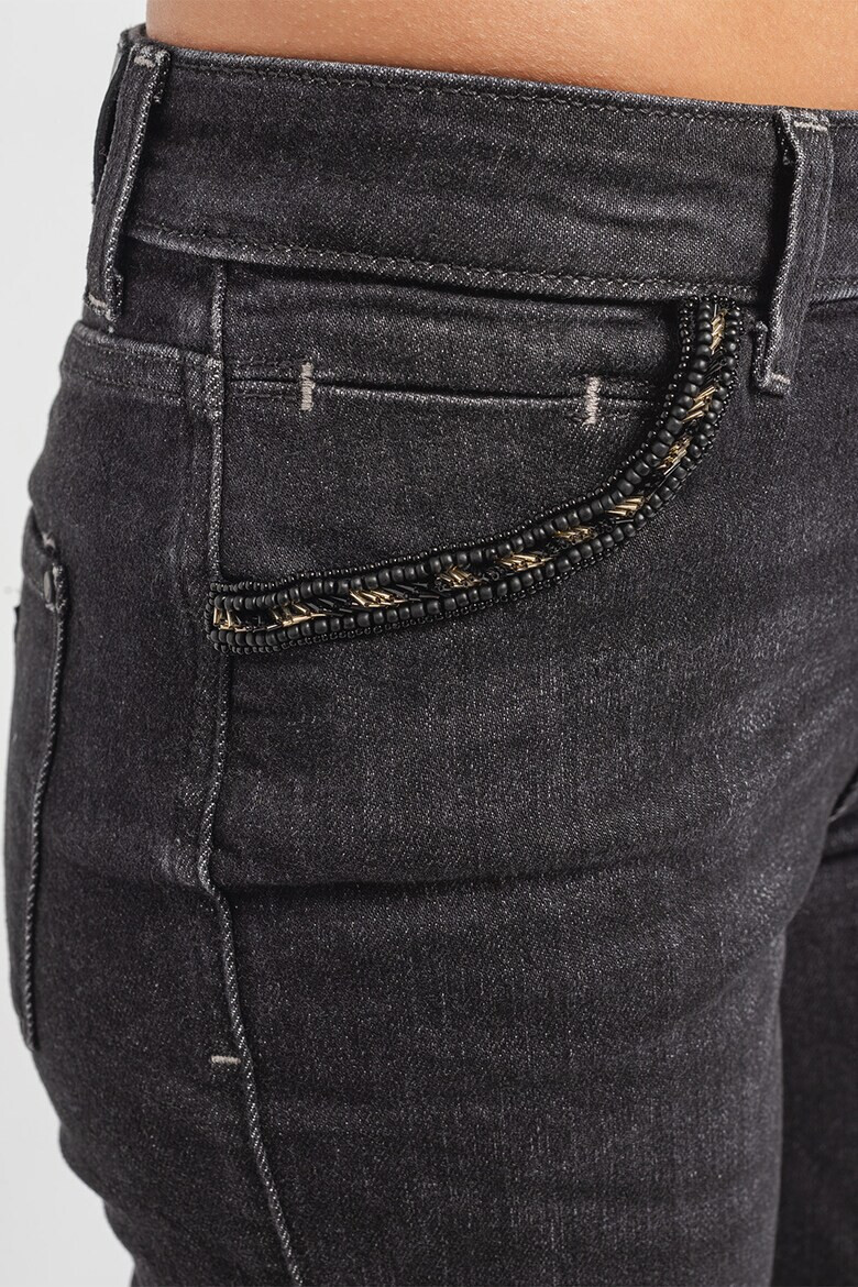 GUESS JEANS Дънки с модал и мъниста - Pepit.bg
