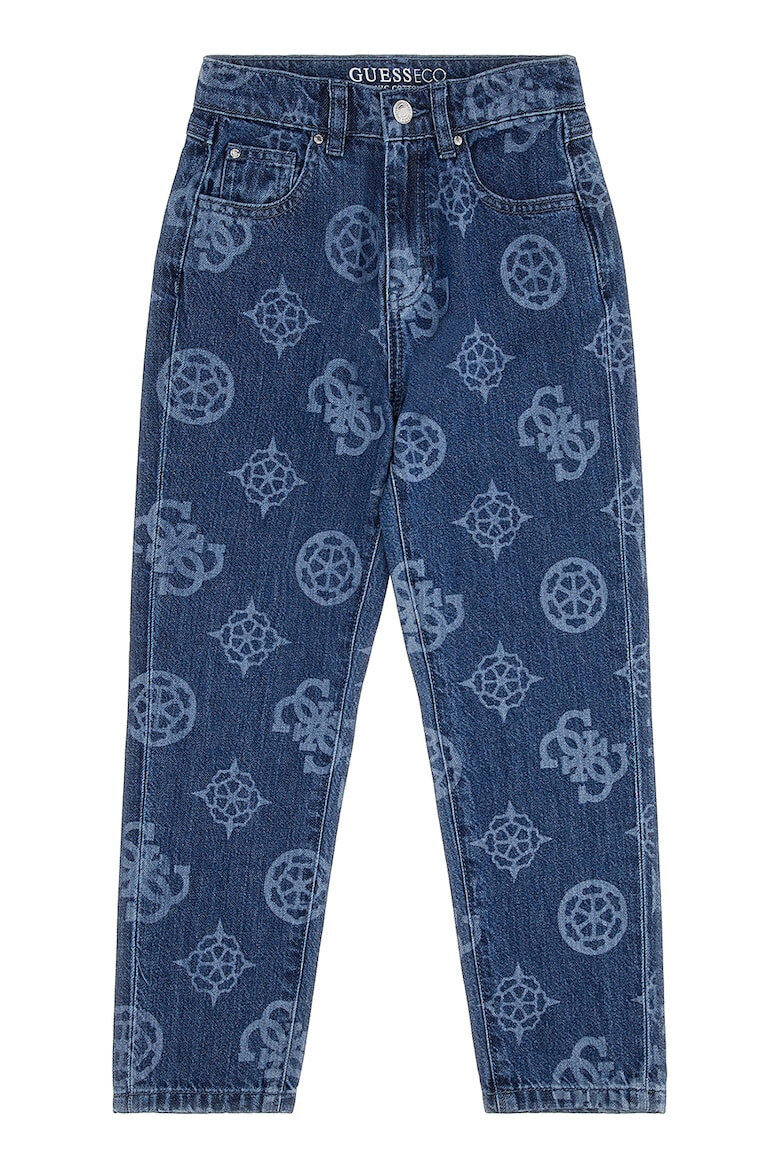 GUESS JEANS Дънки с монограм - Pepit.bg