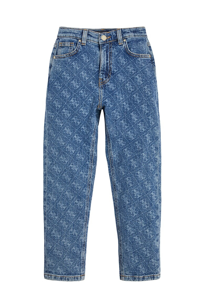 GUESS JEANS Дънки с монограми - Pepit.bg
