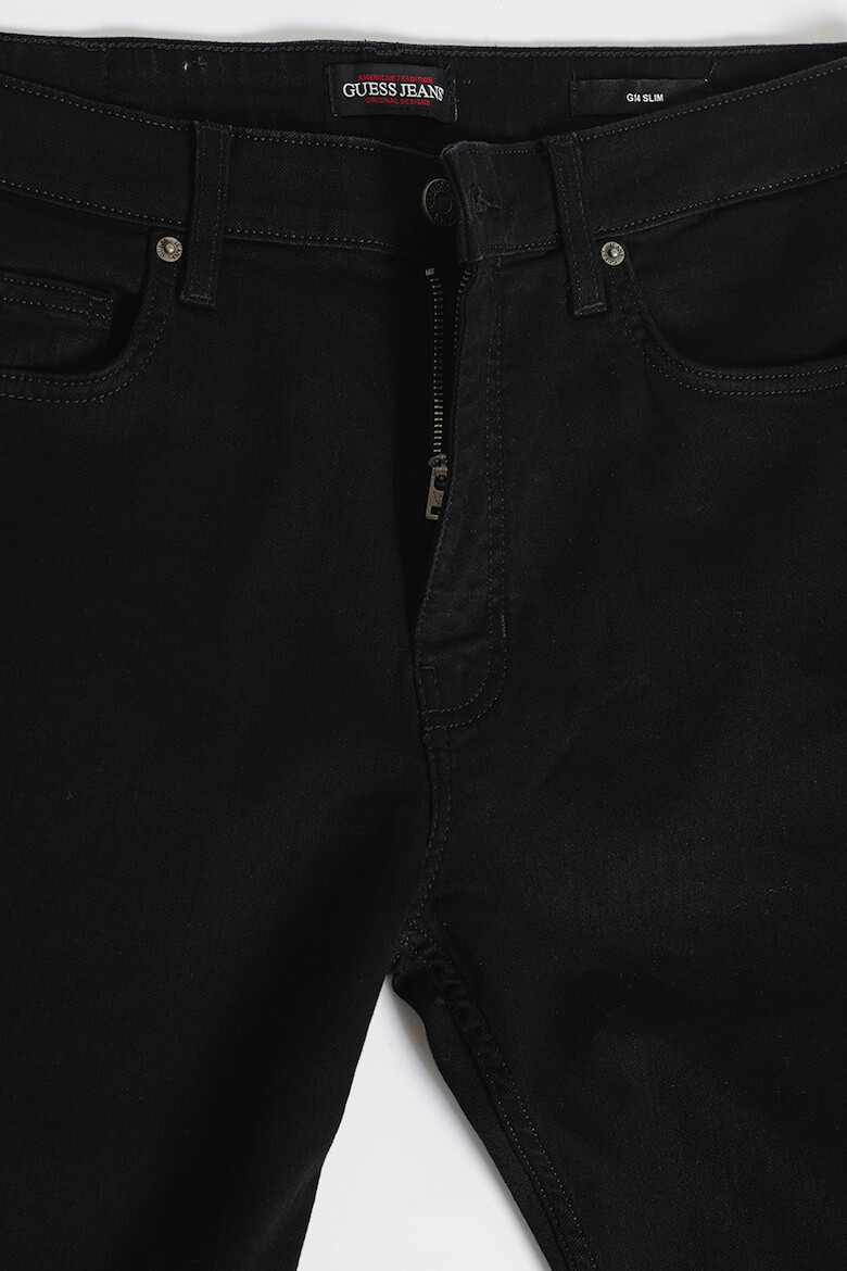 GUESS JEANS Дънки със стандартна кройка - Черен - Pepit.bg