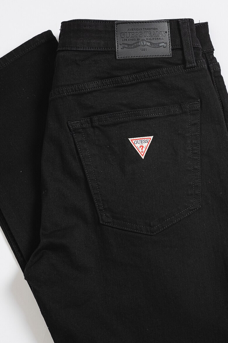 GUESS JEANS Дънки със стандартна кройка - Черен - Pepit.bg