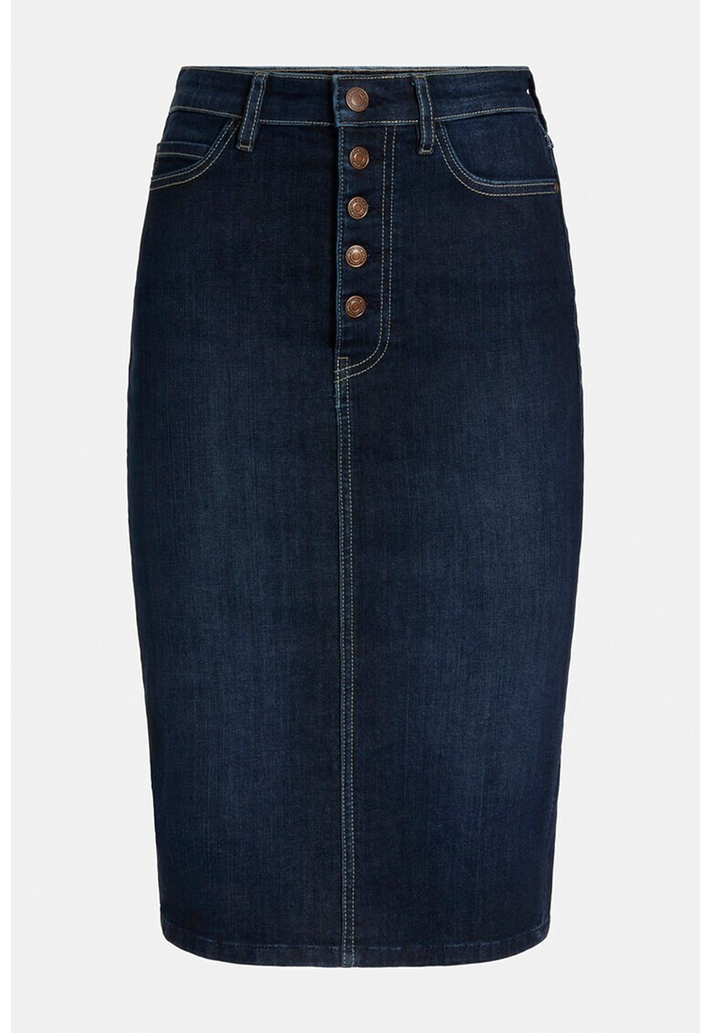 GUESS JEANS Дънкова пола с цепка - Pepit.bg
