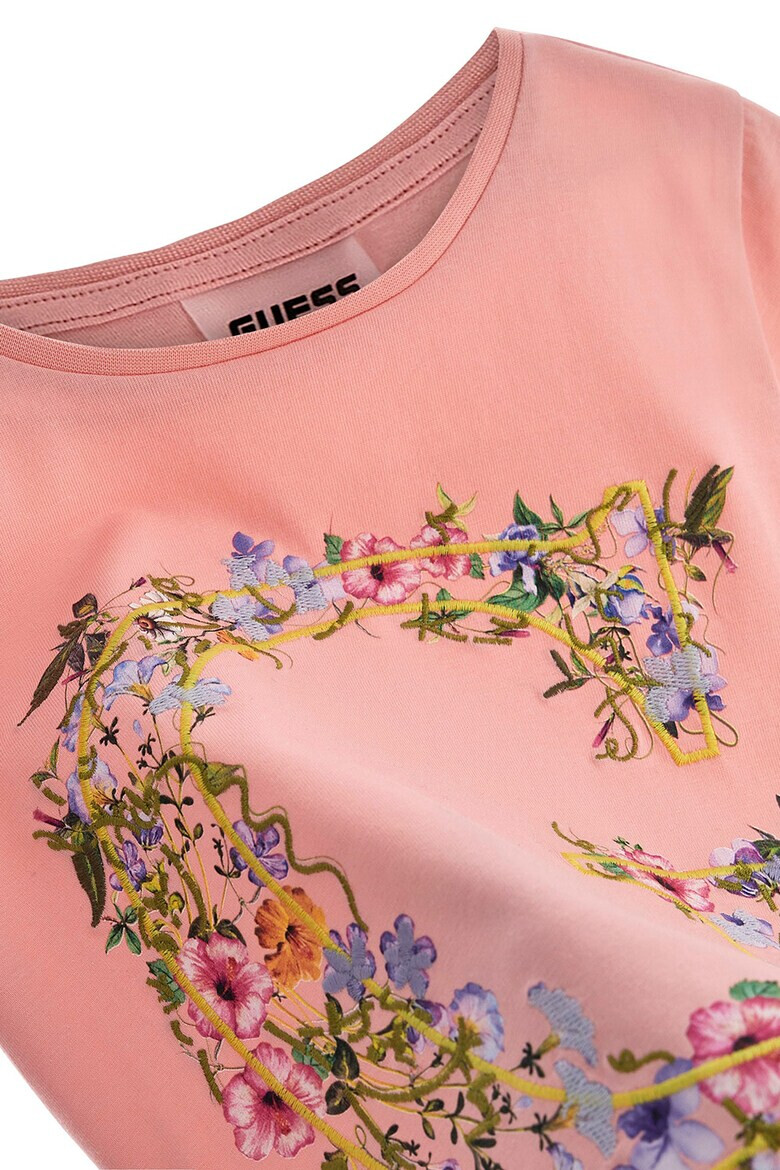GUESS JEANS Флорална тениска - Pepit.bg