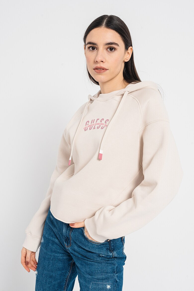 GUESS JEANS Худи с асиметричен дизайн - Pepit.bg