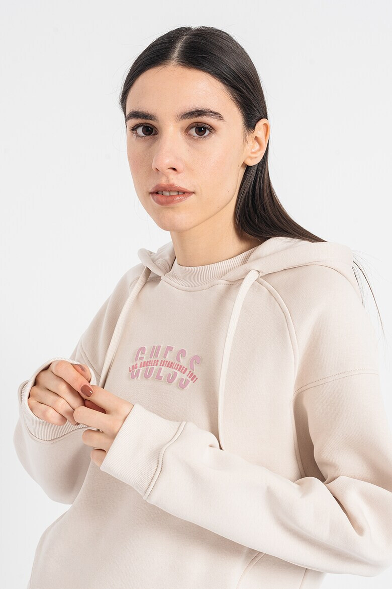 GUESS JEANS Худи с асиметричен дизайн - Pepit.bg