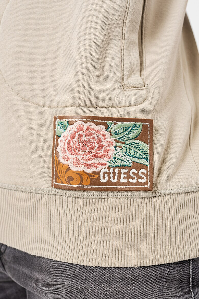 GUESS JEANS Худи с бродиран надпис - Pepit.bg