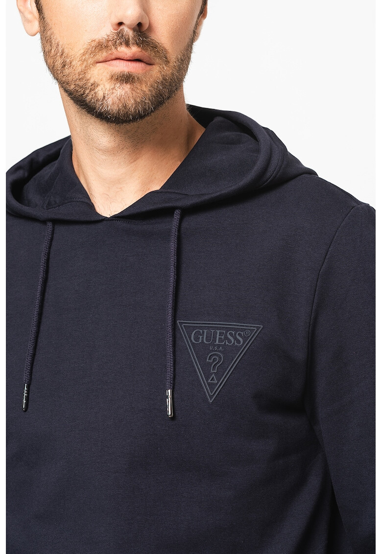 GUESS JEANS Худи с джоб кенгуру - Pepit.bg