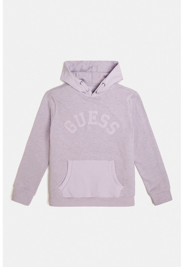 GUESS JEANS Худи с джоб кенгуру - Pepit.bg