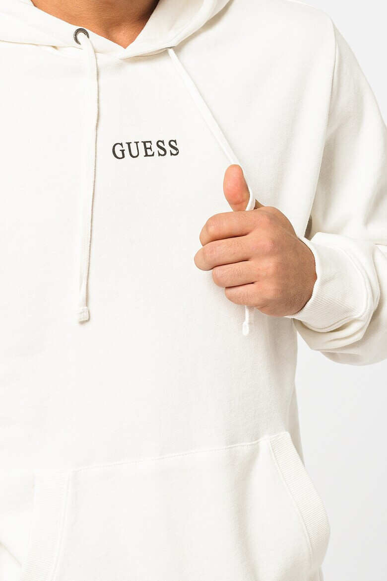 GUESS JEANS Худи с джоб кенгуру - Pepit.bg