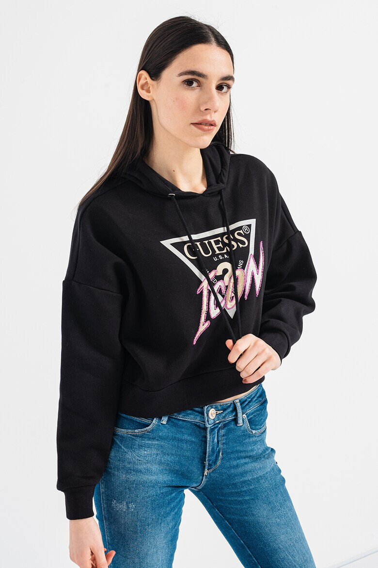 GUESS JEANS Худи с лого - Pepit.bg