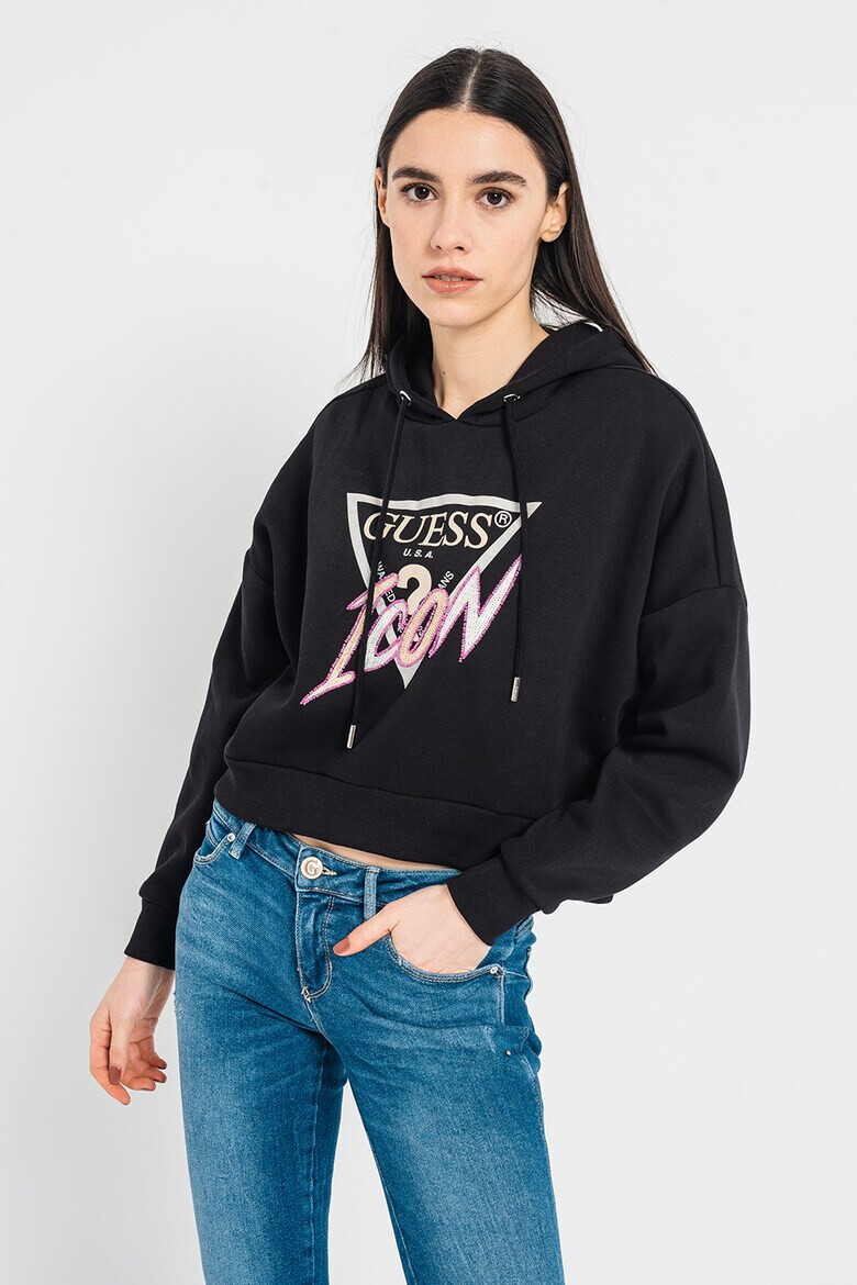 GUESS JEANS Худи с лого - Pepit.bg