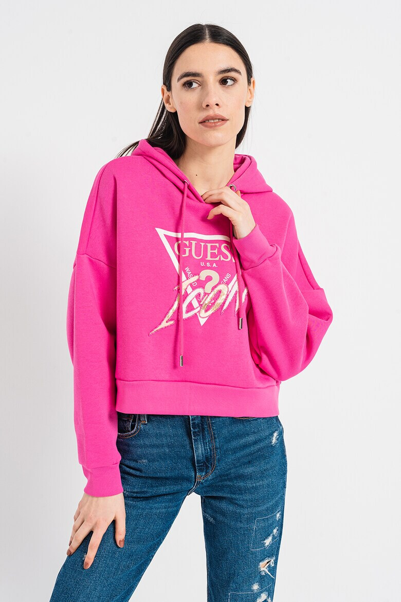GUESS JEANS Худи с лого - Pepit.bg