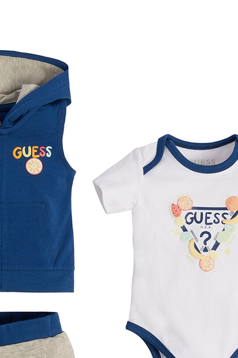 GUESS JEANS Худи боди и шорти - 3 части - Pepit.bg