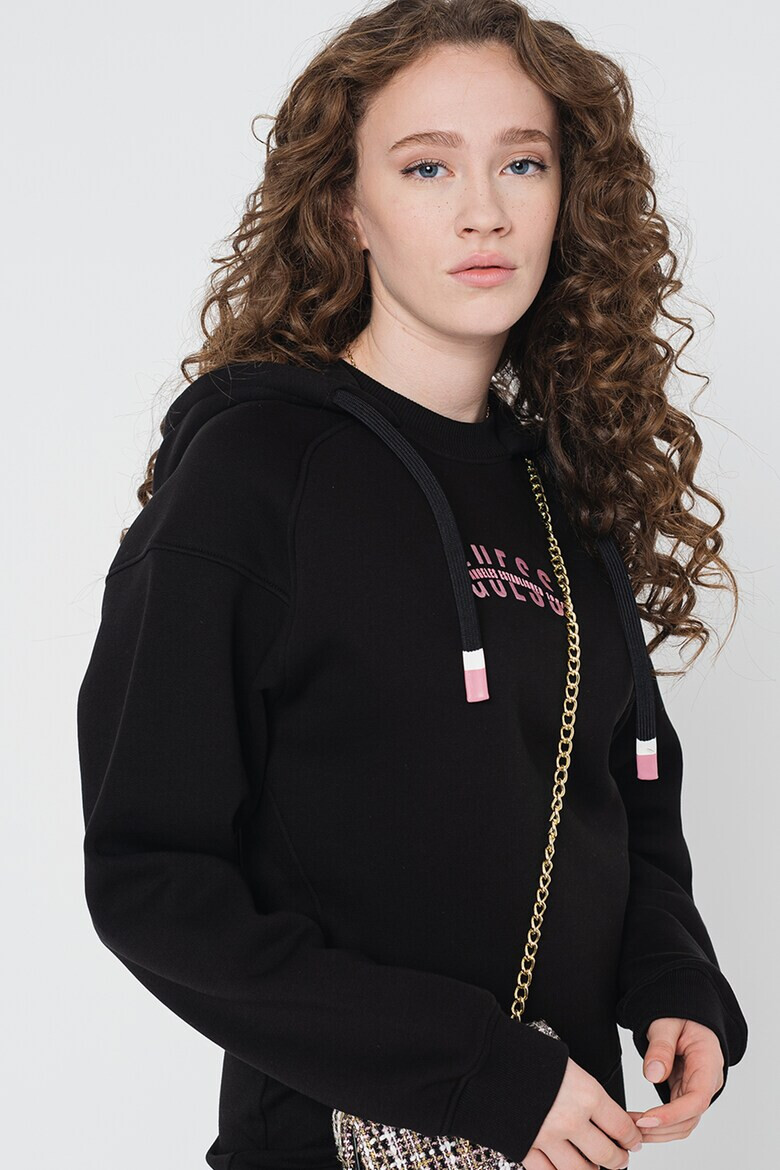 GUESS JEANS Худи с асиметричен дизайн - Pepit.bg