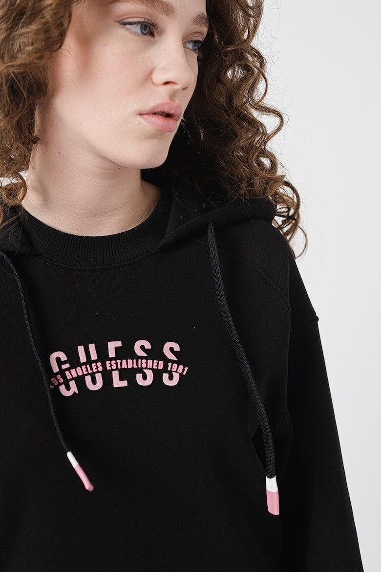 GUESS JEANS Худи с асиметричен дизайн - Pepit.bg