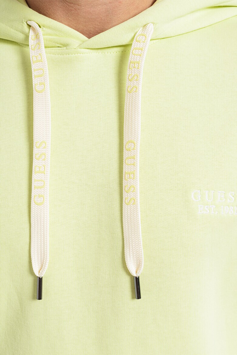 GUESS JEANS Худи с джоб кенгуру - Pepit.bg