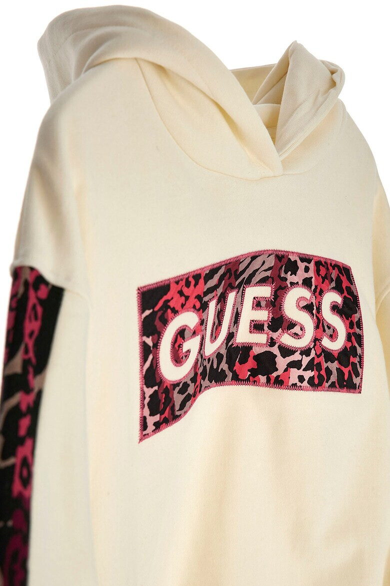 GUESS JEANS Худи с лого и принт - Pepit.bg