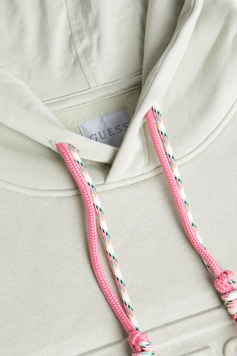 GUESS JEANS Худи с релефно лого - Pepit.bg