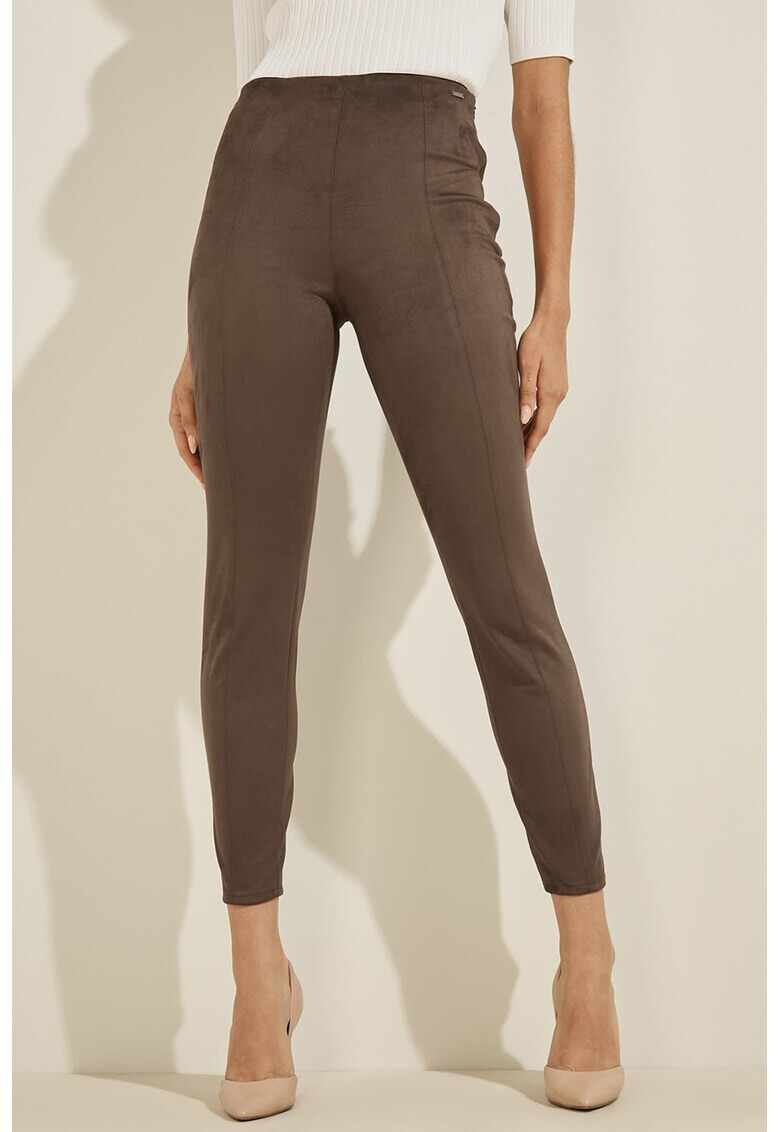 GUESS JEANS Клин Maya от еко велур - Pepit.bg