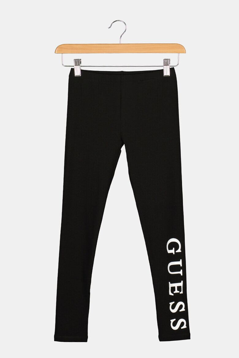 GUESS JEANS Клин с лого и еластична талия - Pepit.bg