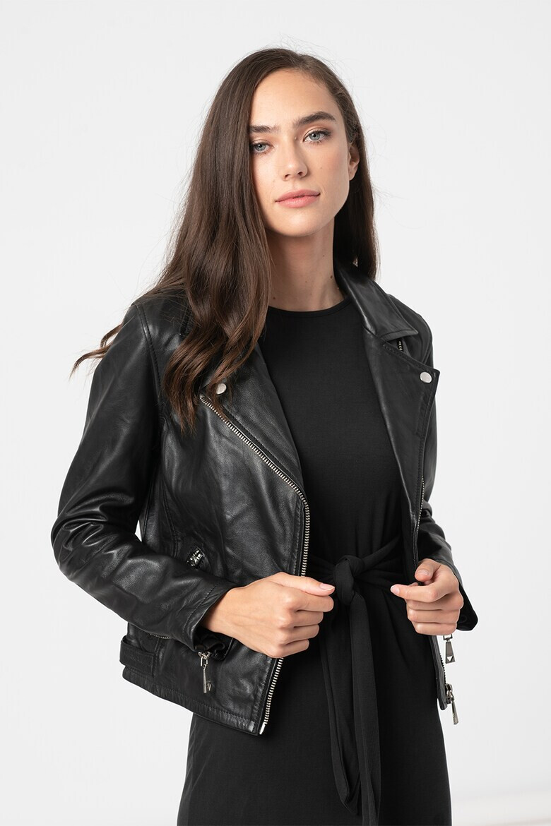 GUESS JEANS Кожено яке - Pepit.bg