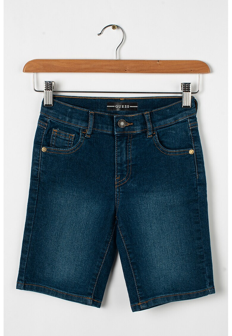 GUESS JEANS Къси дънки с 5 джоба - Pepit.bg