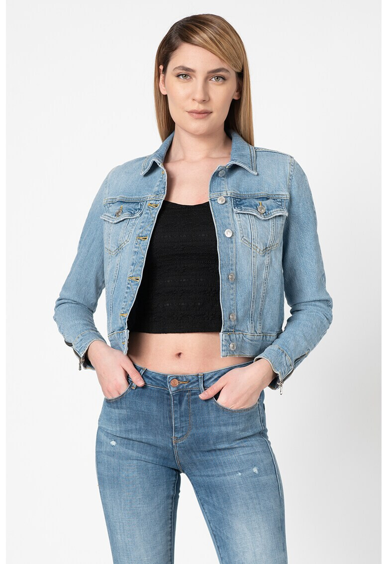 GUESS JEANS Късо яке от деним - Pepit.bg