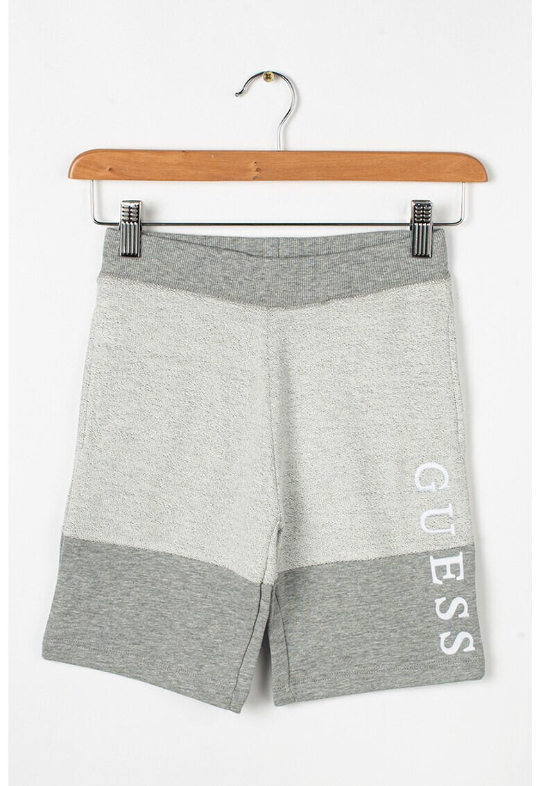 GUESS JEANS Памучни шорти с лого - Pepit.bg