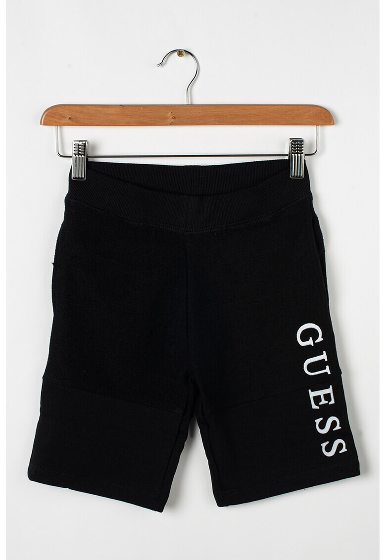 GUESS JEANS Памучни шорти с лого - Pepit.bg