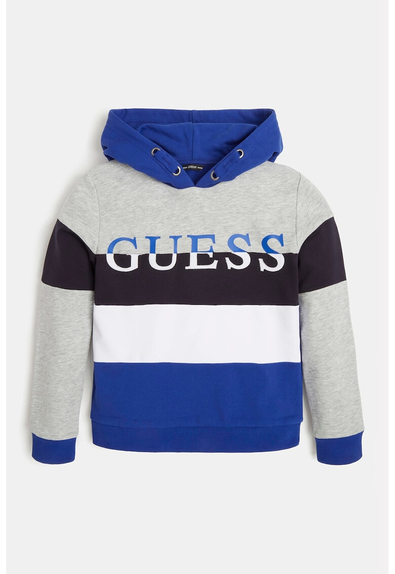GUESS JEANS Памучно худи с лого - Pepit.bg