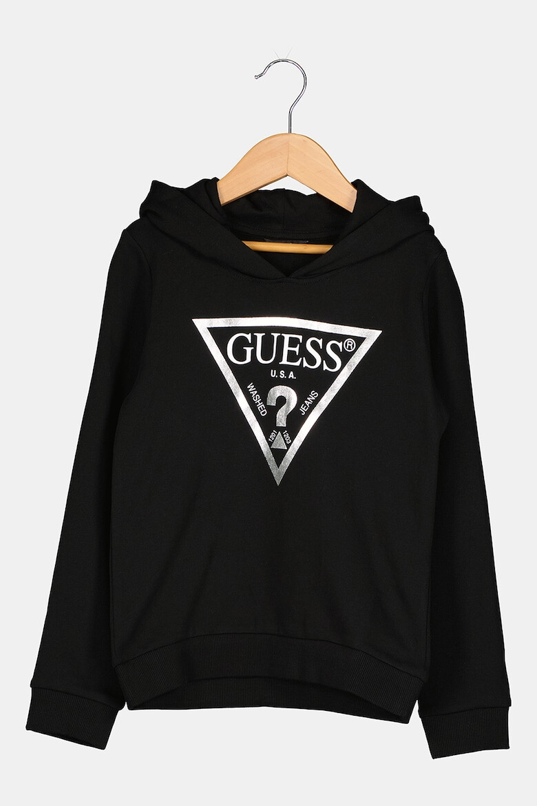 GUESS Памучно худи с лого - Pepit.bg