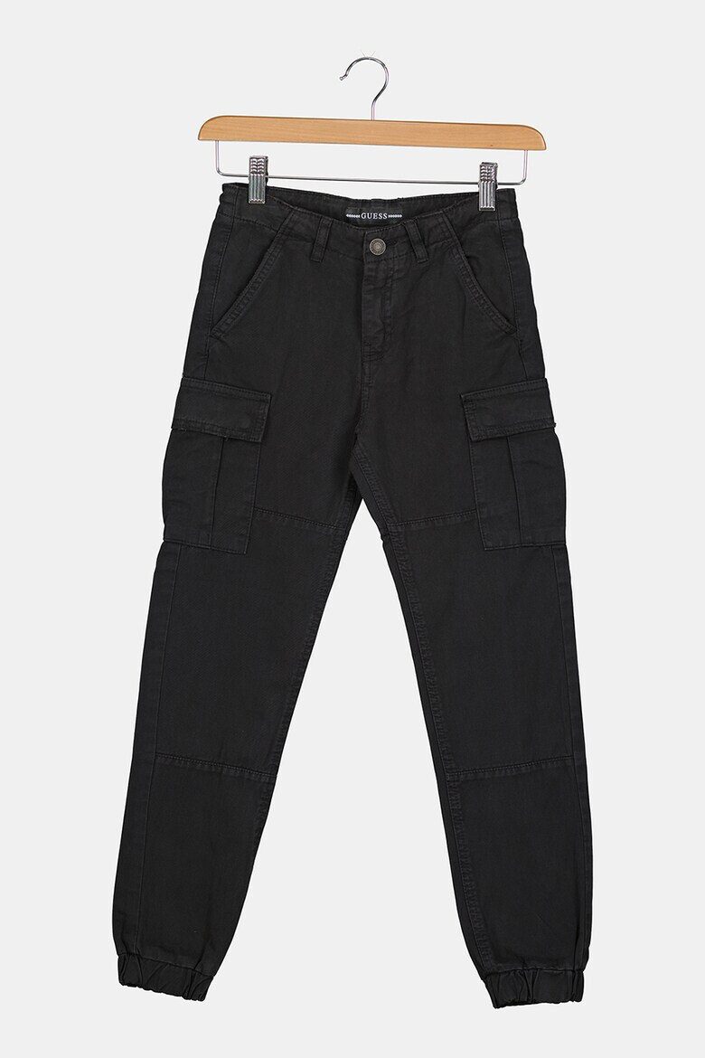 GUESS JEANS Панталон карго с еластични краища - Pepit.bg