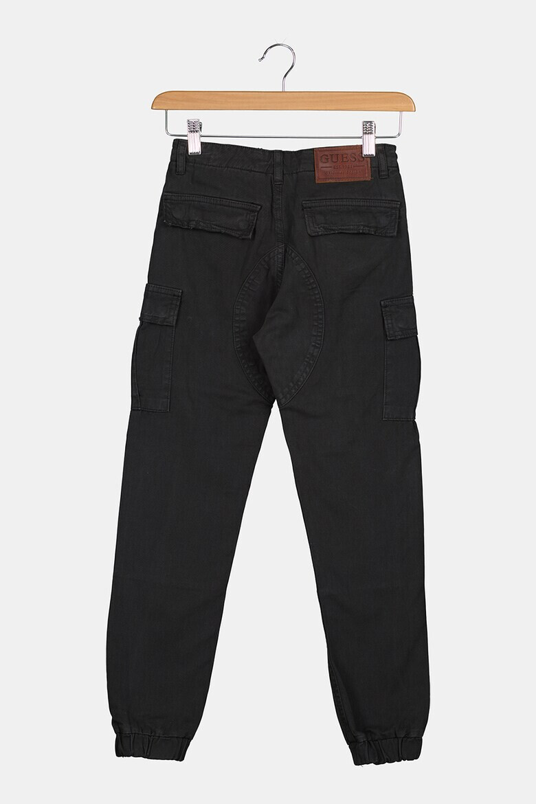 GUESS JEANS Панталон карго с еластични краища - Pepit.bg