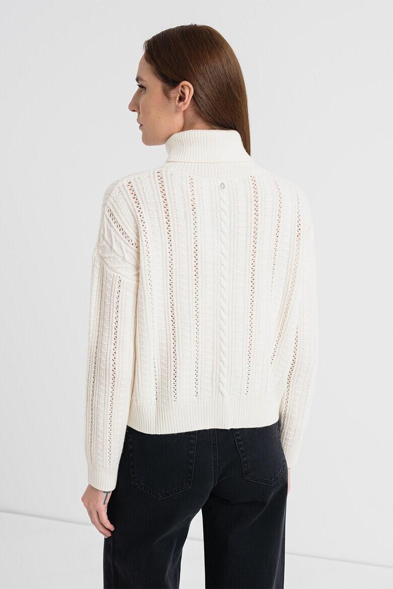 GUESS JEANS Поло с вълна - Pepit.bg