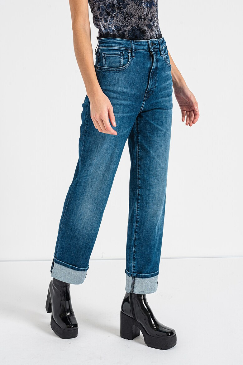 GUESS JEANS Прави дънки с дантела - Pepit.bg