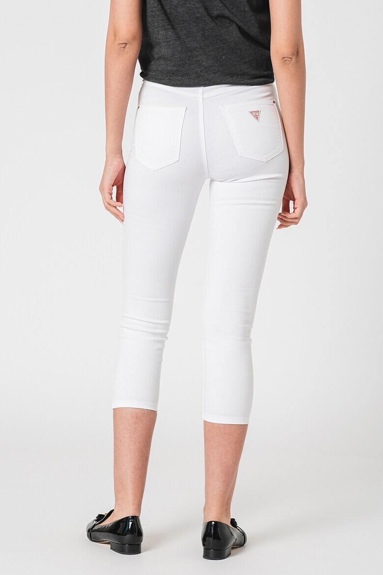 GUESS JEANS Прилепнали дънки капри - Pepit.bg