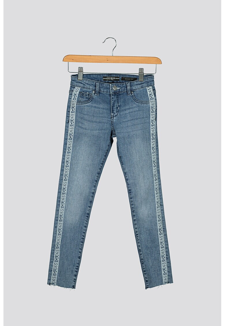 GUESS JEANS Прилепнали дънки с бродерии - Pepit.bg