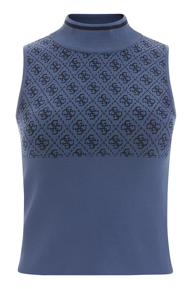 GUESS JEANS Пуловер слим без ръкави - Pepit.bg