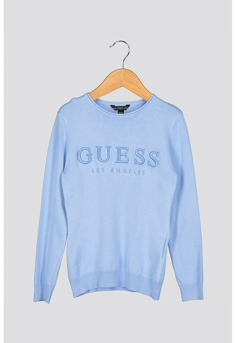 GUESS JEANS Пуловер с бродирано лого - Pepit.bg