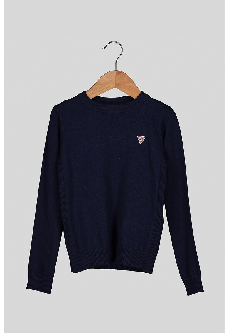 GUESS JEANS Пуловер с бродирано лого - Pepit.bg