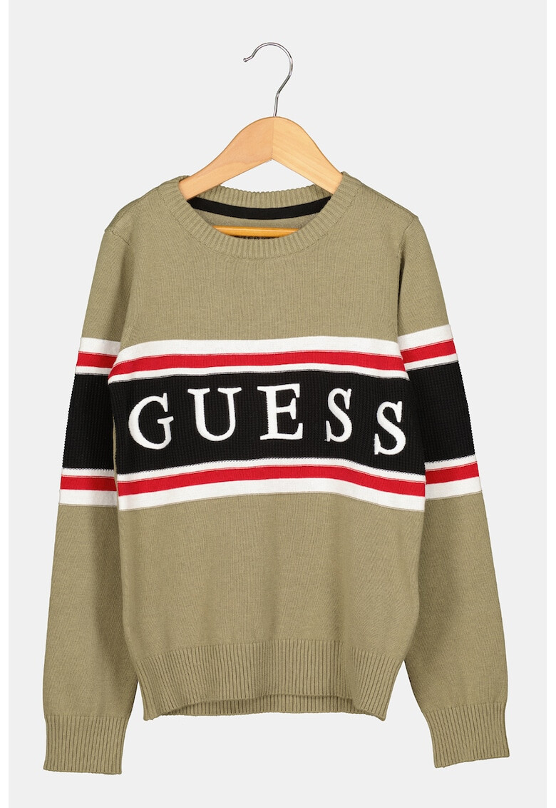 GUESS JEANS Пуловер с лого - Pepit.bg